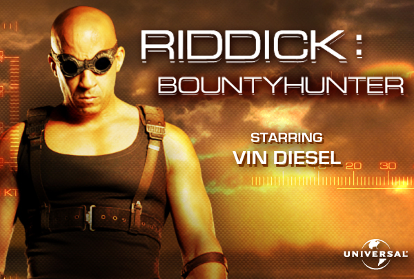 Riddick BountyHunter Movie